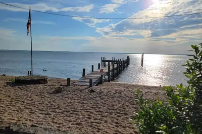 River Front Colonial Beach Private Beach & Dock