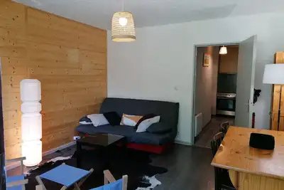 Image de Agréable 2 pièces avec terrasse, proche randonnées et navette ski, à Pra Loup
