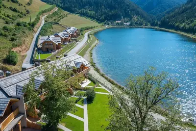 Image de Suite with lake view - Chalet am Schneeberg See