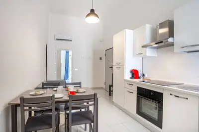 Station & University Apartment with balcony