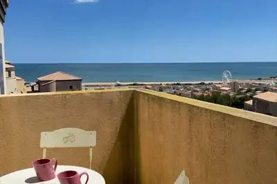 Image de Appt T2 avec piscine, tennis, parking privé, animaux admis - St Pierre la Mer