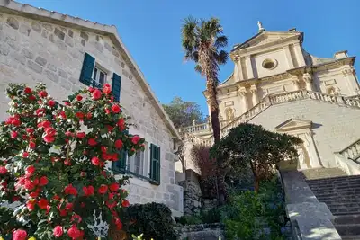Romantic stone house by the sea