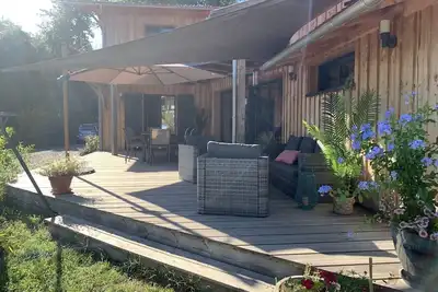 Image de Agréable maison bois