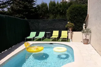 Image de Jolie villa au calme avec piscine privée à Cagnes/mer
