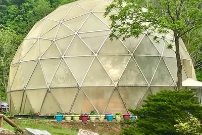 Image de The Artful Dome Mtn Retreat in the Smokies with fire pit & stream