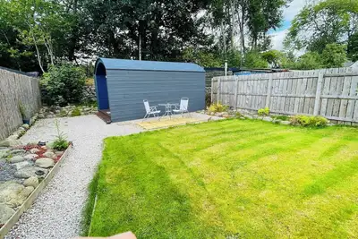 Image de Hideaway pod near Loch Ness for a tranquil retreat, with private garden
