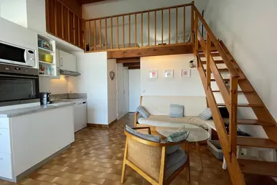 Image de Charmant T2 cabine mezzanine, piscine, parking, proche plage et centre - Saint-Cyprien