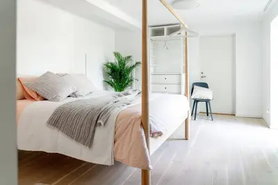 Beautiful apartment with sea view & outdoor space