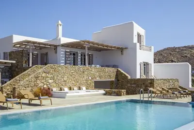 Villa Elia Aspro - Cinq Chambres Villa, Couchages 10