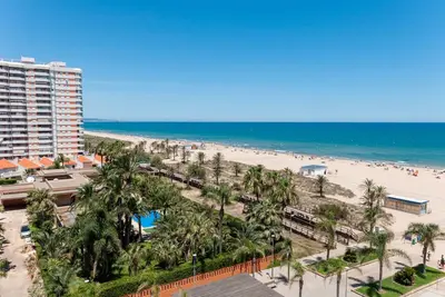 Image de Elegante Apartamento familiar de 2 dormitorios, piscinas y vistas al Mar