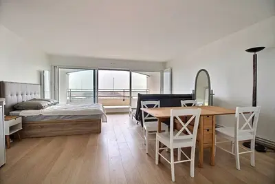 Image de Presi 12a01 : Studio vue mer, résidence Président, pour 2 à 4 personnes, à Le Touquet