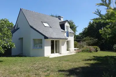 Image de Maison contemporaine 8-10 pers, proche plage et bourg, terrasse, jardin, Wifi, parking