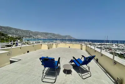 Image de 3p toit-terrasse 2min de la plage