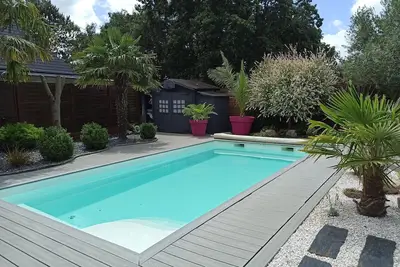 Image de Maison avec piscine privée et jardin clos, proche de la plage à Dinard