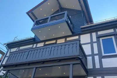 Image de Neue Ferienwohnung in Wernigerode mit Balkon und Schlossblick - Harz