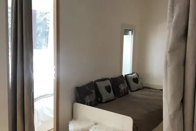 Image de 50m du centre station, 2ème étage, vue village, télévision, casier à ski, 54m², Les Arcs