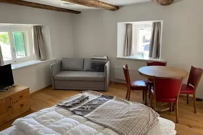 Image de Appartement de vacances Vaz \/ Obervaz pour 1 - 3 personnes avec 1 chambre à coucher - Ferme