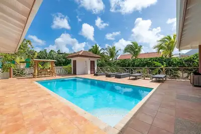 Image de Villa א Jan Thiel avec piscine