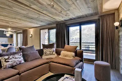 Image de Appartement skis aux pieds avec conciergerie à Méribel