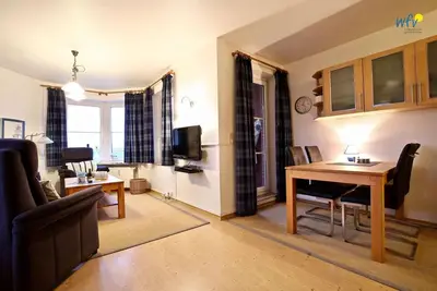 Image de Modern vacation apartment with south-facing balcony and in-house sauna!