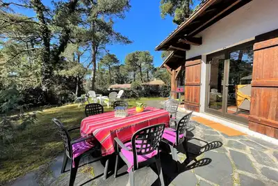 Image de Villa de 135m² avec Jardin Clos, 4 Chambres pour 8 Pers, Proche Plage et Centre - Pyla sur Mer