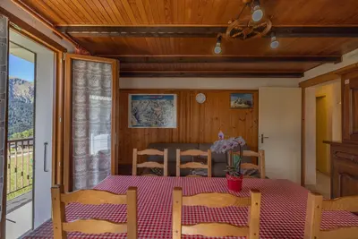 Image de Appartement 'La Rose des Vents N 1' avec vue sur les montagnes, balcon et Wi-Fi