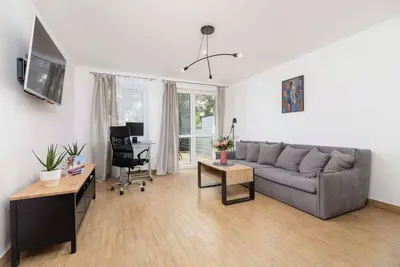Raciborska 15d | Remote Work Apartment | Balcony