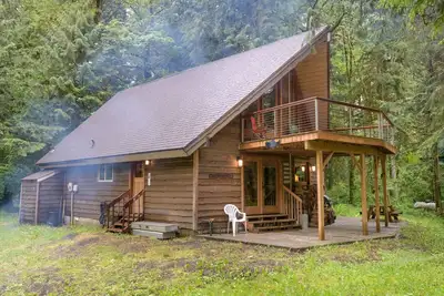 Image de 3rd night Free stay before 08/09 by the river, swing chair, hiking trails! !