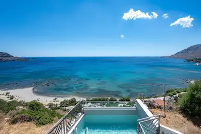 Image de Sunset view villa in plakias, sea view, Private pool