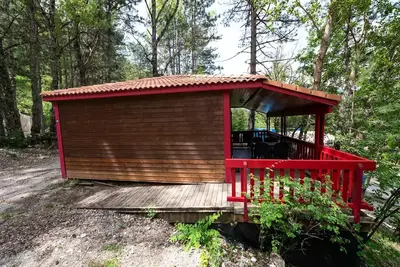 Image de Chalet Pmr Standard l'O douce 34m² - 1 chambre + terrasse couverte - 2 à 4 personnes - 2 pers. inclus dans le tarif