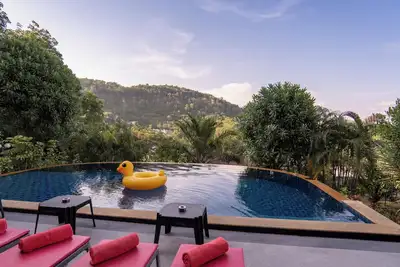 Image de Private pool villa with infinity swimming pool