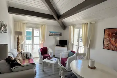 Image de St Martin apt. + aircon + parking S. S. + piscine. Pour 2 adultes (+2 enfants).