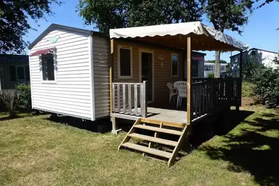 Image de Mobilhome Armor Confort 33m² - 3 chambres \/ terrasse couverte + Tv 6 personnes