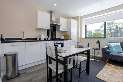 Image de Modern 1 Bedroom Apartment in Manchester, Sleeps 3
