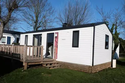 Image de Mobil Home confort 2 chambres avec terrasse 5 personnes