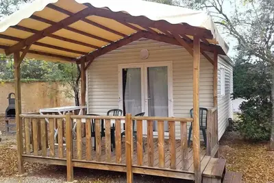 Image de Mobil Home Confort Plus 3 Pièces 4 Personnes Climatisé + Tv