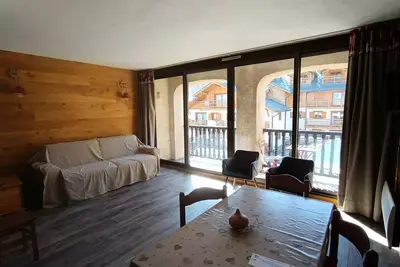 Image de Ausgezeichnetes gemütliches Studio ideal gelegen in der Nähe von Pisten und Geschäften