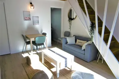 Image de Maisonnette 4 personnes à 200 m de la plage wifi