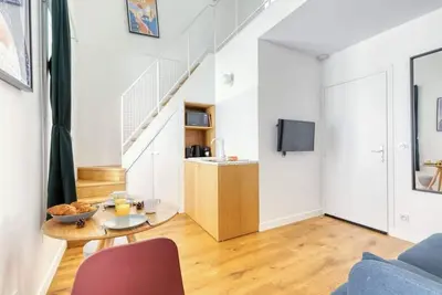 Image de Cute & Bright Studio in a Courtyard-Montmartre(5)