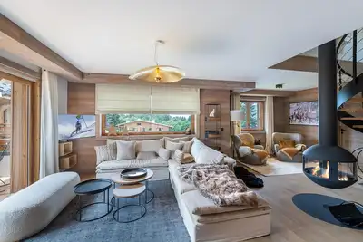 Image de Luxe duplex à Megève - 10 pers, sauna, hammam, gym, Parking, Pets