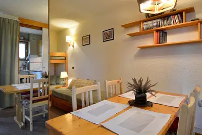 Image de Studio divisible cosy au pied des pistes