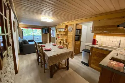 Image de Rez-de-chaussée, terrasse, télévision, 52m², Le Grand Bornand