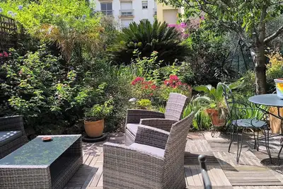 Image de Nice Saint Laurent, Très beau 3 pièces avec jardin privatif, central, au calme
