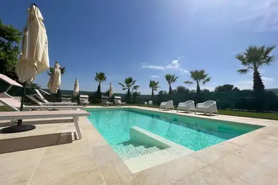Villa Torrione - Modern Design, Private Pool & AirCO