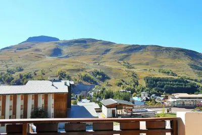 Image de 50m des commerces, vue dégagée, balcon, télévision, 40m², Les 2 Alpes
