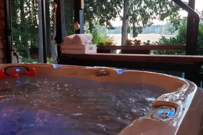 Image de Lakefront Basement Suite with Hot Tub