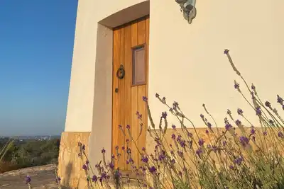Image de Beautiful mill and views, in the hinterland of the Algarve coast line. <br>