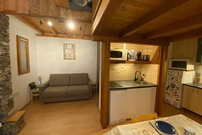 Image de Studio de charme rénové aux pieds des pistes