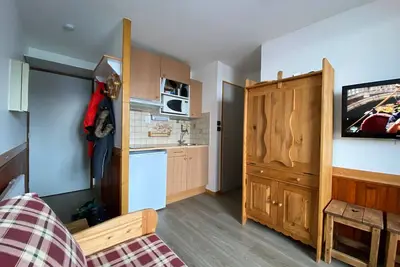 Image de Studio cosy, accès direct pistes, proche commodités