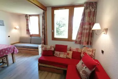 Image de Studio cosy, skis aux pieds, terrasse privative, au coeur de Montalbert